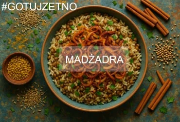 Medżadra, mejadra - przepis #gotujzetno na ryż z soczewicą