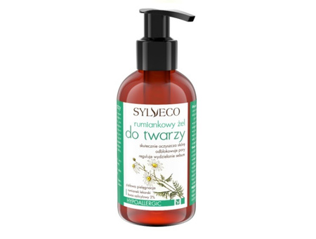 RUMIANKOWY ŻEL DO MYCIA TWARZY SYLVECO 150ML
