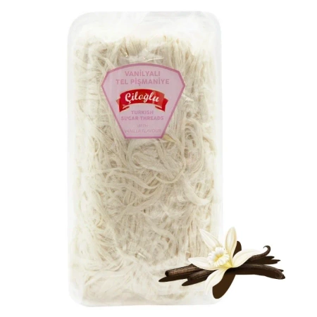 Chałwa turecka Pismanye waniliowa  kłębki wełny słodycze 250g
