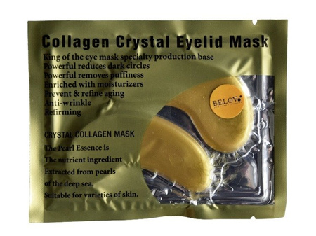 PŁATKI POD OCZY KOLAGEN (GOLD EYE MASK, BELOV, REGENERACJA)