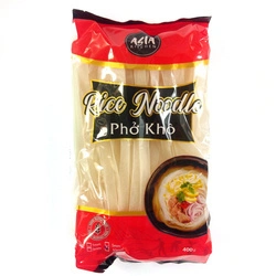 Makaron ryżowy 10mm, Asia Kitchen 400g (bez glutenu)