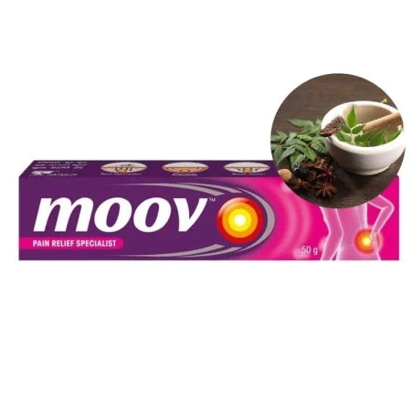 Krem na bóle mięśni i stawów Moov 50g Ayurveda