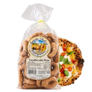 Tarallini włoskie ciastka wytrawne o smaku pizzy Antico Pastificio 300g