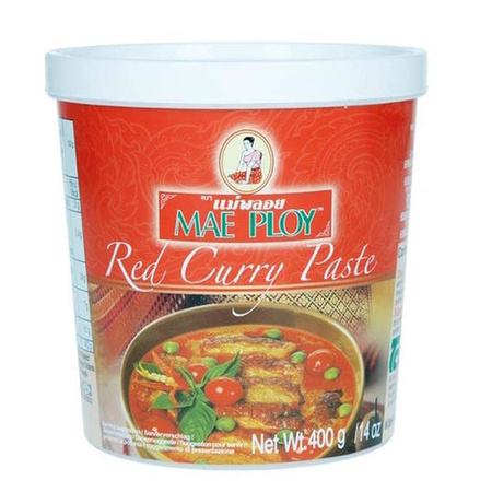 PASTA CURRY CZERWONA MAE PLOY (400G, ORIENTALNY SMAK)