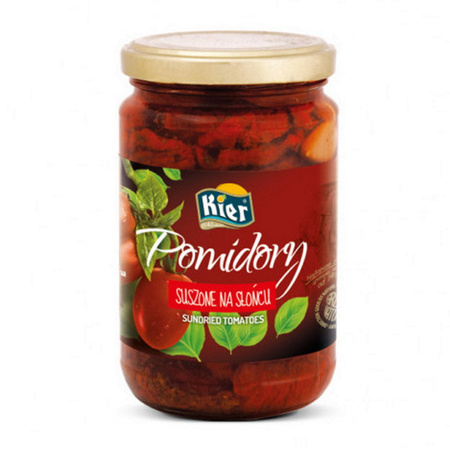 Pomidory suszone na słońcu, z ziołami (290g Kier)