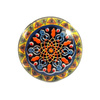 Uchwyt meblowy gałka ceramiczna mandala (Indie,rękodzieło)
