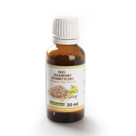 OLEJ Z SEZAMU ZIMNOTŁOCZONY 30ML MAROKO 