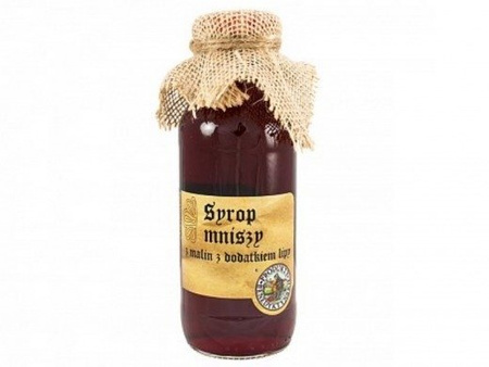 SYROP MNISZY Z MALIN Z DODATKIEM Z LIPY (300ML BENDYKTYŃSKIE)