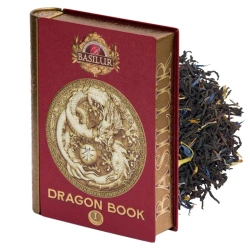 Czarna herbata liściasta, z aromatem migdałów, w puszce na prezent, Basilur 100g