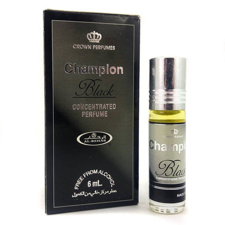 Perfumy Al-Rehab Black Champion 6 ml woda perfumowana