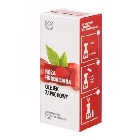 Olejek zapachowy Róża herbaciana, 12 ml 