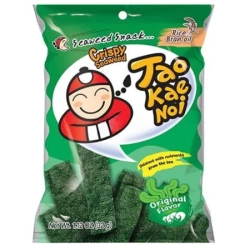 Chipsy z wodorostów nori, przekąska Tao Kae Noi 32g