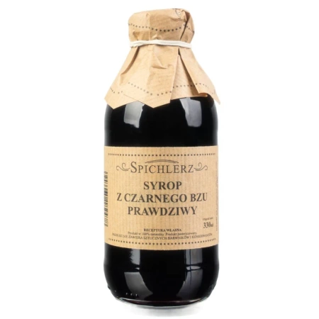 Syrop z czarnego bzu na odporność, Spichlerz 330ml
