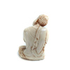Figurka Budda dekoracja medytacja Indonezja ecru 7 cm