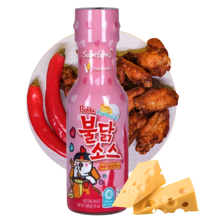 Ostry sos Buldak carbonara ostry kurczak, Samyang 200g