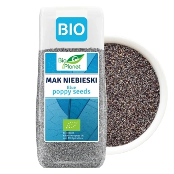 Mak niebieski ziarno bio naturalny Bio Planet 200g