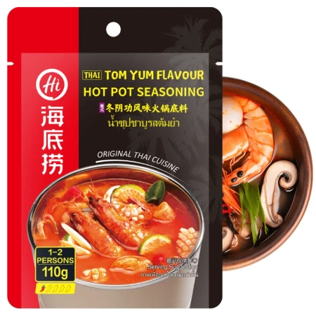 Pasta Tom Yum przyprawa kuchnia tajska 110g Haidilao
