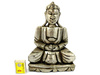 FIGURKA BUDDA (WYS.24CM, BUDDHA,SREBRNY)