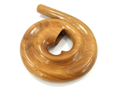 DIDGERIDOO SPIRALNE DREWNIANA TRĄBKA (RĘKODZIEŁO, EUKALIPTUSOWE)