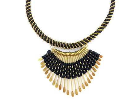 INDYJSKI NASZYJNIK (INDIE, RĘKODZIEŁO, KOLIA)