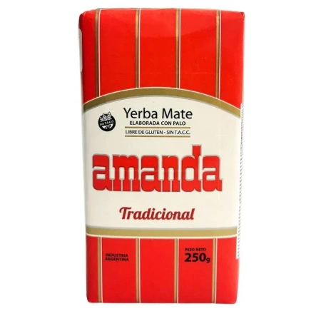 Yerba mate Amanda Elaborada klasyczna 250g bez glutenu 