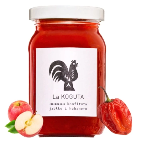 Konfitura jabłkowa z habanero, La Koguta 225g