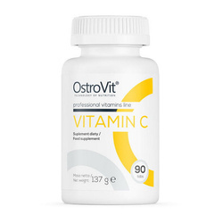 OstroVit Witamina C (suplement diety, 90 tabl., odporność)