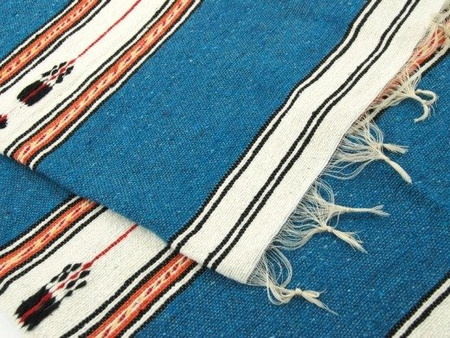 NARZUTA MAROKAŃSKA ORIENTALNA (Z MAROKA, 190 X 120 CM, PLED, KAPA)