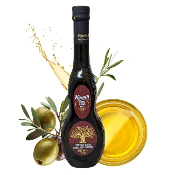 Oliwa z oliwek extra virgin turecka, tłoczona na zimno, Komili 500ml