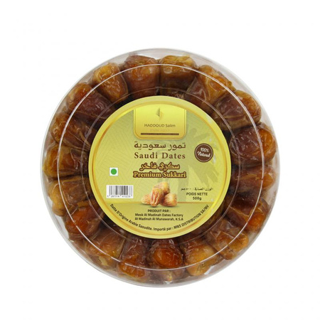 Daktyle Sukkari, z Arabii Saudyjskiej 500g (naturalne, premium)