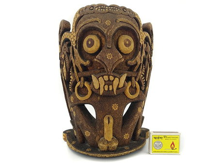 FIGURKA DREWNIANA Z INDONEZJI (WYS. 24CM, BARONG)