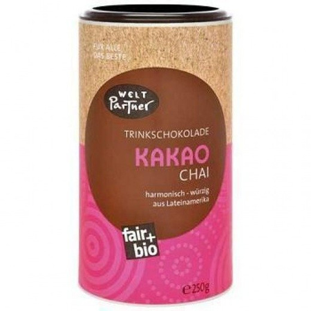 CZEKOLADA ROZPUSZCZALNA DO PICIA Z PRZYPRAWAMI (250G, BIO, FAIR TRADE)