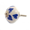 Uchwyt meblowy gałka ceramiczna serce (Indie,rękodzieło)