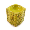 Kominek do olejków eterycznych zapachowych i wosków zielony (ceramiczny, tealight)