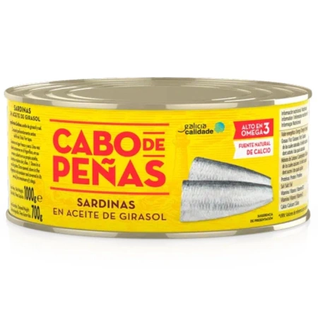 Sardynki w oleju słonecznikowym (Connorsa, 1kg)