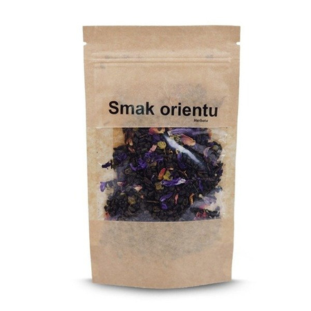 Herbata Smak orientu, zielona gunpowder, smakowa, 50g