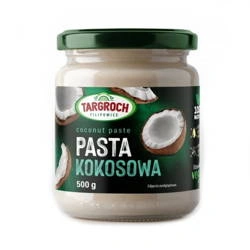 Pasta kokosowa, krem kokosowy (bez cukru, Targroch, 500g)