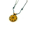 Naszyjnik Kołowrót (kość, słowiański, wisiorek, swarzyca)