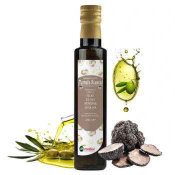 Oliwa z oliwek extra virgin smakowa biała trufla aromatyzowana Morettini 250ml