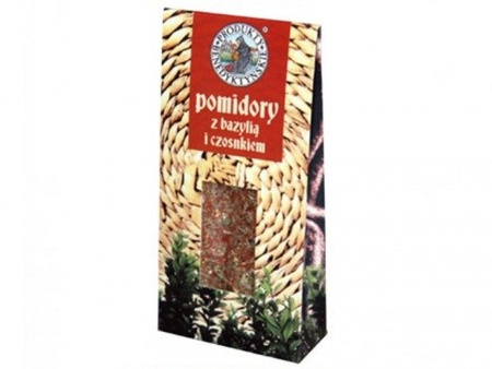 POMIDORY Z BAZYLIĄ I CZOSNKIEM (40G, BENEDYKTYŃSKIE)