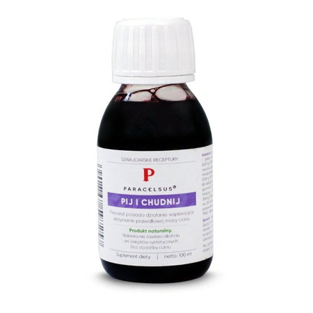 Paracelsus Pij i Chudnij 100 ml suplement odchudzający