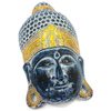 Maska Budda niebiesko złoty (40cm, Indonezja, dekoracja, na ścianę)