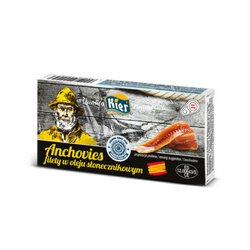 Filety Anchovies w oleju słonecznikowym 50g Kier