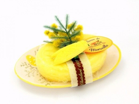 MYDELNICZKA + MYDŁO MARSYLSKIE 100g MIMOZA ZESTAW