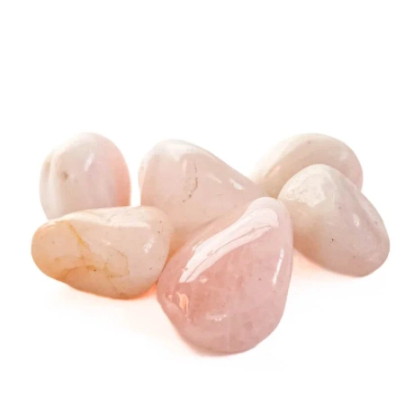 Kamień naturalny kwarc różowy minerał oszlifowany 4-5 cm