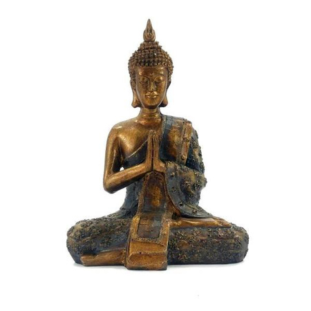 Figurka Buddy 20cm złożone ręce (Indie, Budda, Buddha, medytacja)