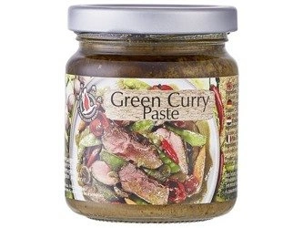 ZIELONA PASTA CURRY FLYING GOOSE (195G, ORIENTALNY SMAK, CHILLI)