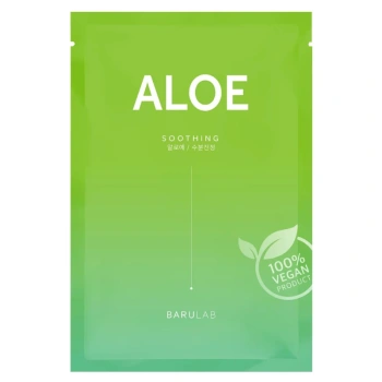 Maseczka koreańska w płachcie do twarzy z aloesem maska Barulab