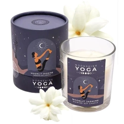 Świeca sojowa zapachowa Jaśmin, Moonshine Yoga, 120g
