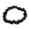 Bransoletka agat czarny, kamień półszlachetny (na gumce) 
